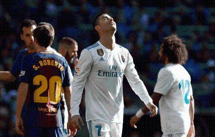  巴塞罗那主场大胜皇家马德里延续国家德比优势